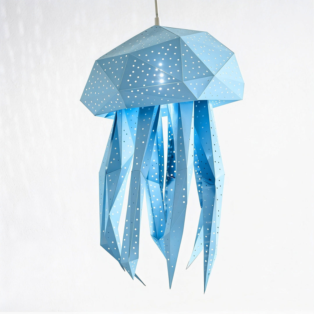Bubble Jellyfish Lantern – DIY Paper Night Light Kit - CHILDREN'S LAMPS & DIY PAPER LIGHTS