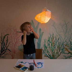 Baby Goldfish Origami Lamp for Nursery and Kid's Room - VASILI LIGHTS