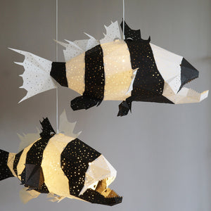 Zebrafish Origami Lamp - VASILI LIGHTS