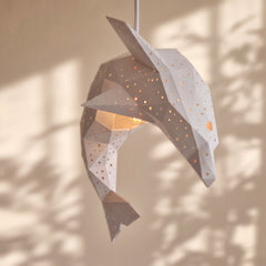Bubble Dolphin Lantern – DIY Paper Night Light Kit