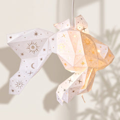 Celestial Goldfish Lantern – DIY Paper Night Light Kit