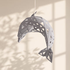Coral Dolphin Lantern – DIY Paper Night Light Kit