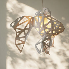 Coral Goldfish Lantern – DIY Paper Night Light Kit