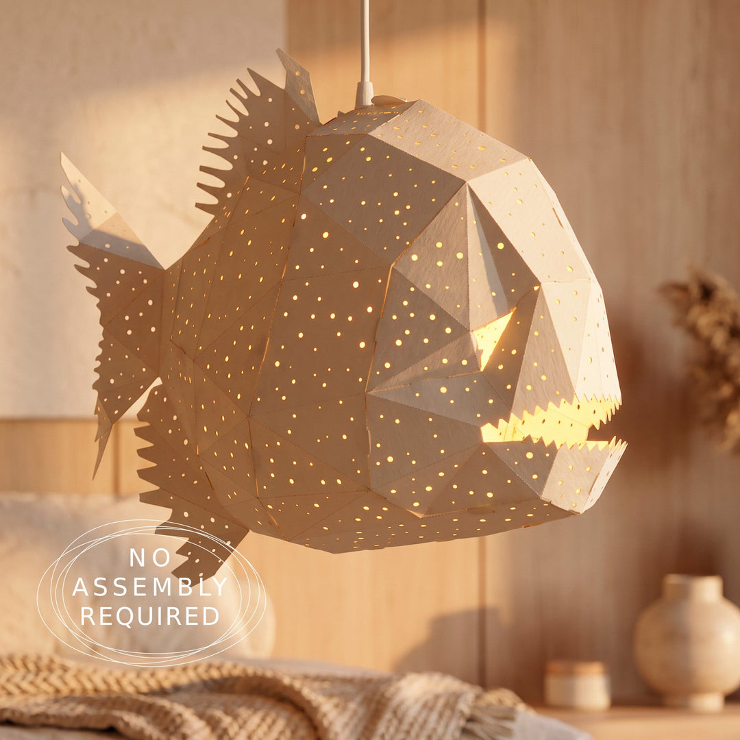Glowfish Origami Pendant Light