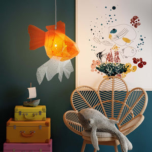 Baby Goldfish Light for Nursery, Bedroom or Kids' Room - VASILI LIGHTS