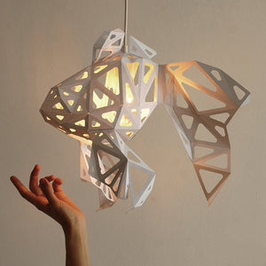 Fish Paper Lamp: Nautical Light for Play and Storytelling – VASILI LIGHTS