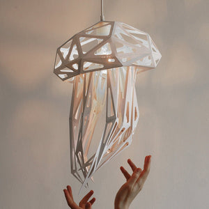 Jellyfish Lampshade - 3D Paper Lamp for Your Home - Nursery, Children's Room and Bedroom - VASILI LIGHTS