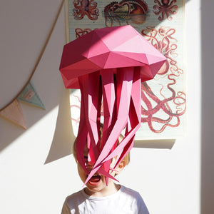 Jellyfish PDF Templates - Pendant Paper Sculpture For Children's Room - VASILI LIGHTS