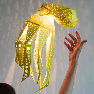 Octopus Lantern - 3D Paper Lamp for Your Home - Nursery, Kids' Room and Bedroom - VASILI LIGHTS