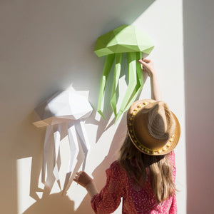 Playful Wall Art: DIY Jellyfish Sculpture for Nursery and Kids' Room - VASILI LIGHTS