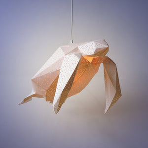 Sea Turtle Origami Lamp for Children Room or Bedroom - VASILI LIGHTS